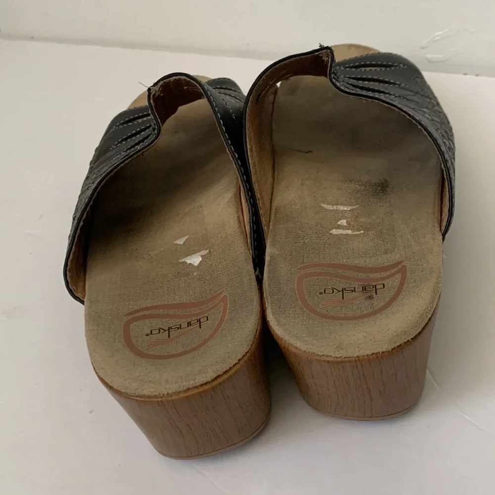 Dansko leather wedge